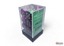 Gemini Green-Purple/gold 16mm d6 Dice Block (12 dice) - CHX26634